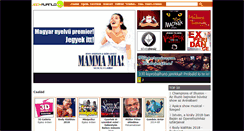 Desktop Screenshot of jegyajanlo.hu